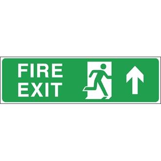 Vogue W301 Fire Exit Arrow Up Sign