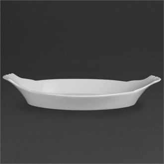 W415 Olympia Whiteware Oval Eared Dishes 360x 199mm