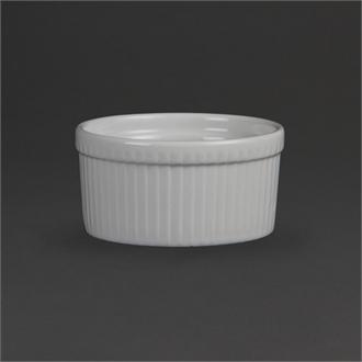 W431 Olympia Whiteware Souffle Dishes 105mm