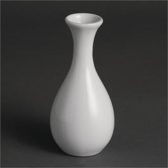 W437 Olympia Whiteware Bud Vases 125mm