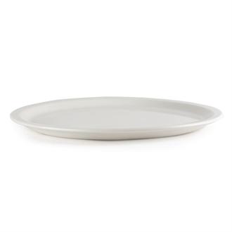 W575 Churchill Plain Whiteware Nova Plates 340mm