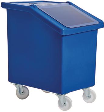 W786 Mobileingredient Bin 90Ltr Blue