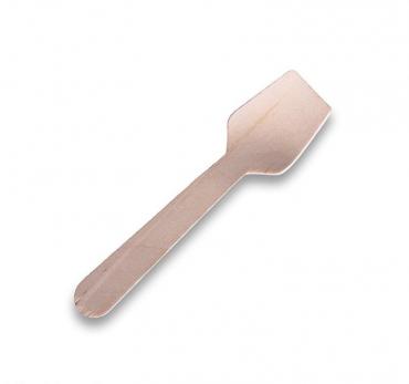 Blue Ice Wooden Ice Cream Spoons