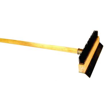 TG - Wood Handle Pizza Oven Brush 940mm