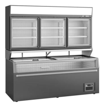 Prodis WXPD2000 Wall Site Combi Freezer