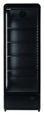 Prodis XDA600PKLE Black Single Door Tall Display Fridge