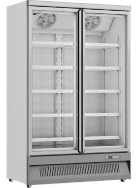 Prodis XPD1250NGLE Heavy Duty Low Energy Double Door Display Freezer