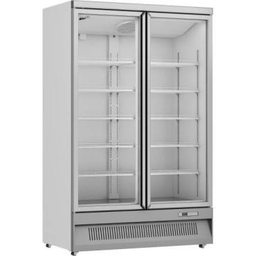 Prodis XPD1250PGLE Heavy Duty Low Energy Double Door Display Fridge