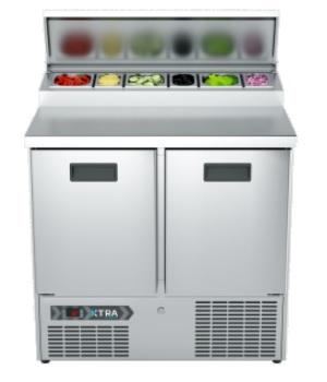 Foster XTRA XRP2H 33-303 2 Door Raised Top Prep Counter