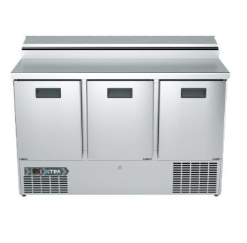 Foster XTRA XRP3H 33-302 3 Door Raised Top Prep Counter