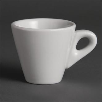 Y111 Olympia Whiteware Conical Espresso Cups 60ml 2oz