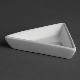 Y133 Olympia Triangle Miniature Dishes 100mm