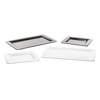 Y249 Carlisle White Melamine Platter