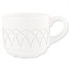 Y589 Churchill Alchemy Jardin Stacking Coffee Cups 82ml