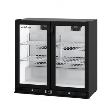 Infrico ZX2 Commercial Double Bottle Cooler - ZX2H Hinged Doors / ZX2S Sliding Doors