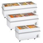 Arcaboa 1100CHV Island Site Freezer