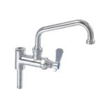 Die-Pat Pre-Rinse Faucet Assembly Double Pedestal With Add on 12inch Faucet 601H2O‐FA12
