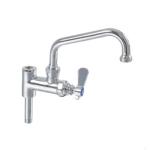 Die-Pat Pre-Rinse Faucet Assembly Single Pedestal With 12inch Bowl-Filling Tap 631H2O‐FA12
