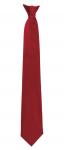 A724 Clip-On Tie Burgundy