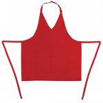 Chef Works A975 Tuxedo Bib Apron Red