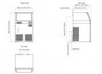 Scotsman ACM25-Marine 'Manual Fill' self Contained Ice Maker Production 24hrs/10kg Storage 3.5kg