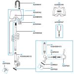 Mechline AquaJet Inner Hose for AJPR50 Spray Arm - AJ50IH041