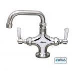 Mechline Aquajet AJ-B-2, Single Pedestal, Twin Water Feed Commercial Tap