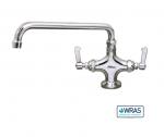 Mechline Aquajet AJ-B-2, Single Pedestal, Twin Water Feed Commercial Tap