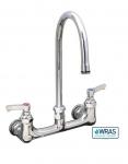 Mechline Aquajet AJ-W-4, Wall Mounted, Twin Water Feed Commercial Tap
