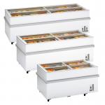 Arcaboa 750CHV4FL Commercial Island Site Chest Freezer - 563 Litre