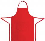 Chef Works B196 Bib Apron Red 