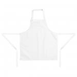 Whites B356 Childrens Unisex Bib Apron White.