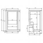 Tefcold BC145 109 Litre Undercounter Display Fridge