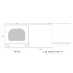 Blizzard BCO1 2670W Convection Oven - 4 x 315 x 440mm
