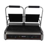 Blizzard BRRCG2 Commercial Double Contact Grill - Ribbed Top & Bottom