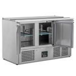 Blizzard BSP3 3 DR Compact GN Saladette Counter with Cutting Board - 368L