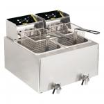 Buffalo GH125 Double Tank Countertop Fryer 2x8 Litre