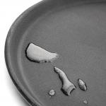 Kristallon Polypropylene Round Non-Slip Tray Black 