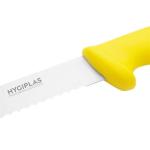 Hygiplas Serrated Slicer Yellow 25.5cm/10-inch  C810
