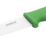 Hygiplas Serrated Vegetable Knife Green 10cm/4-inch  C862