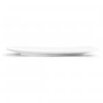 CB493 Olympia whiteware rounded square plates 270mm. 