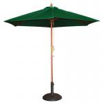 Bolero CB512 Round Parasol 2.5m Diameter Green 