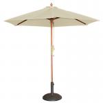 Bolero CB513 Round Parasol 2.5m Diameter Cream 