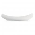 CB687 Olympia Whiteware Square Bowled Plates 165mm- pack of 12