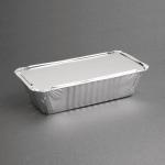Fiesta CD952 Recyclable Foil Container Waxed Lids - Large.