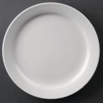 Athena Hotelware Narrow Rimmed Plates 226mm CF363