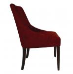 Bolero CF368 Dark Red Finesse Dining Chairs - Pack of 2