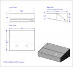 Cater-Fabs Stainless Steel Extraction Canopy - W1800 x D1200mm - Supplied With Baffles, Internal Lighting & Removable Grease Tray