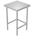 Cater-Fabs 600mm Deep Fully Welded Stainless Steel Centre Tables - No Undershelf