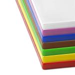 Hygiplas CH048 Low Density Chopping Board Set Large 600x450x20mm (7 pack)